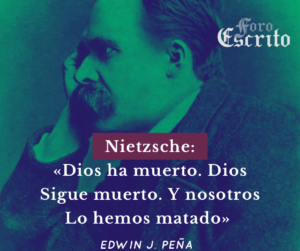 Read more about the article Nietzsche: «Dios ha muerto. Dios sigue muerto. Y nosotros lo hemos matado»