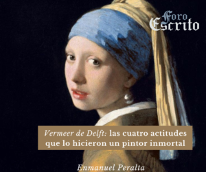 Read more about the article Vermeer de Delft: las cuatro actitudes que lo hicieron un pintor inmortal
