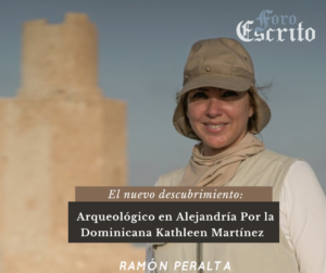 Read more about the article El nuevo descubrimiento arqueológico en Alejandría por la dominicana Kathleen Martínez